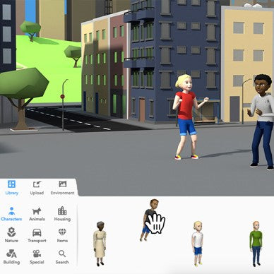 CoSpaces Edu 电影制作和 3D AR/VR 创作（6-12 岁）