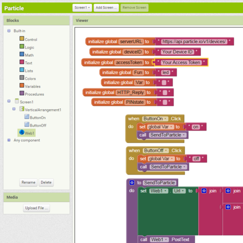 Mobile App Development - App Inventor 2 / Thunkable (Age 7-16)